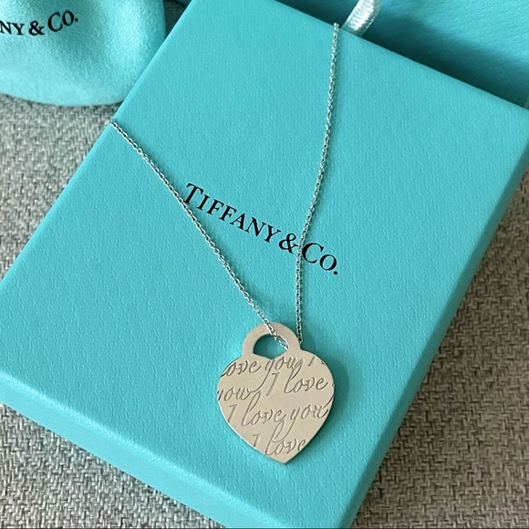 Tiffany Notes “I Love You” Pendant